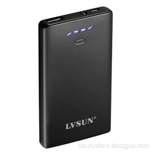 3,800mAh Portable Power Bank with 5V/1A USB Output and Advanced 3D Print